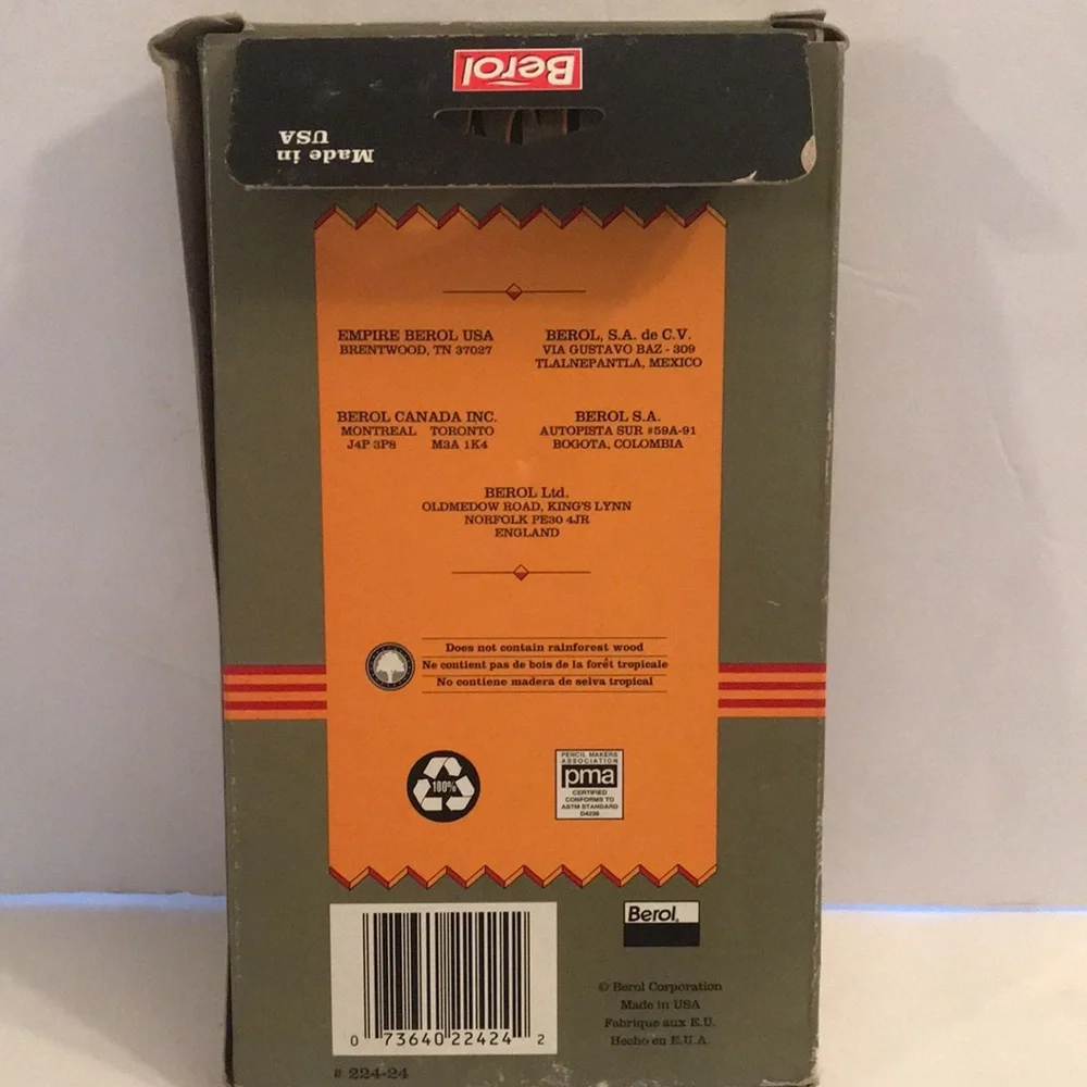 Vintage HB No.2 Pencils Eagle Brand 28 count